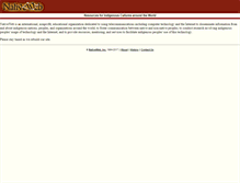 Tablet Screenshot of nativeweb.org