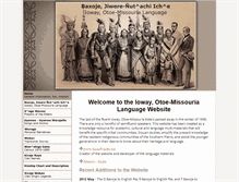 Tablet Screenshot of iowayotoelang.nativeweb.org