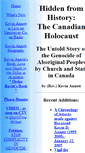 Mobile Screenshot of canadiangenocide.nativeweb.org