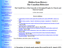 Tablet Screenshot of canadiangenocide.nativeweb.org