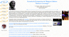 Desktop Screenshot of mujerkichua.nativeweb.org